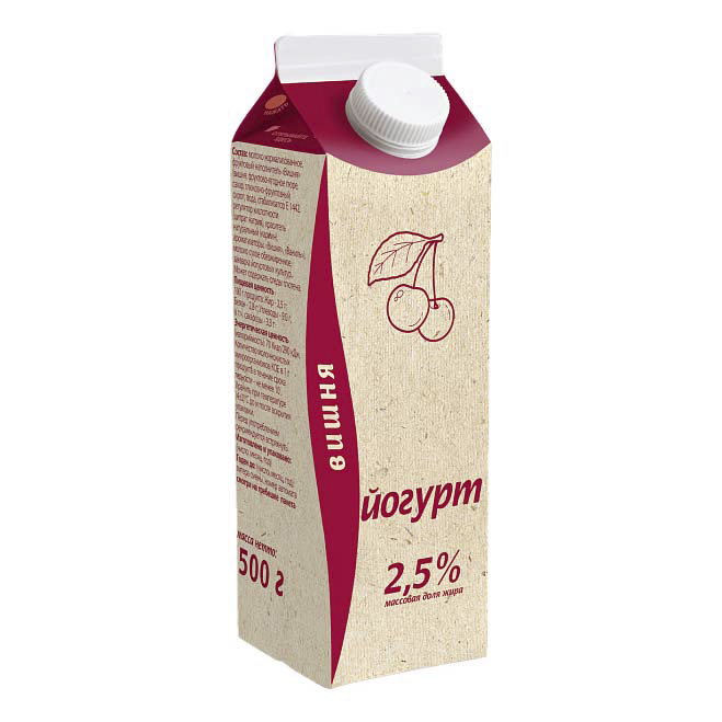 Йогурт 2,5 % "Торжок" Вишня