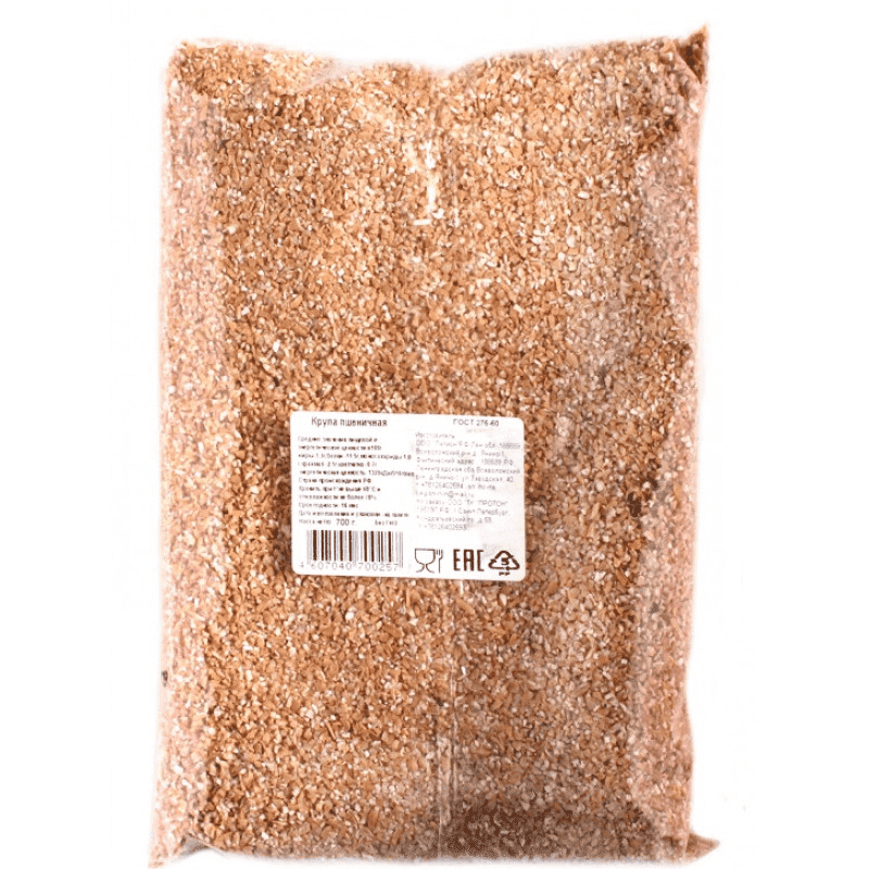 Пшеничная крупа Легион упаковка 700 гр.