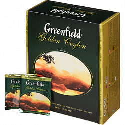 Чай черный Greenfield в пакетиках